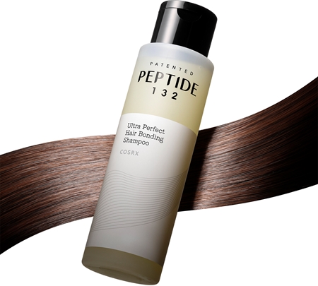 Cosrx Peptide - 132 Ultra Perfect Hair Bonding Shampoo wzmacniający szampon do włosów zniszczonych o działaniu uspokajającym