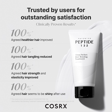 Cosrx Peptide - 132 Ultra Perfect Hair Bonding Treatment intensywna odżywka do włosów zniszczonych