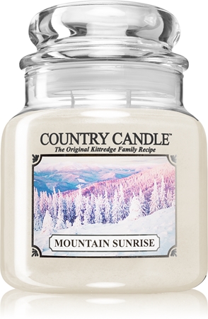 Country Candle Mountain Sunrise vela perfumada