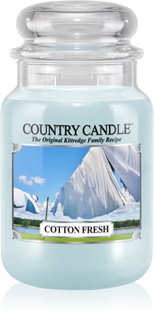 Country Candle Cotton Fresh bougie parfumée