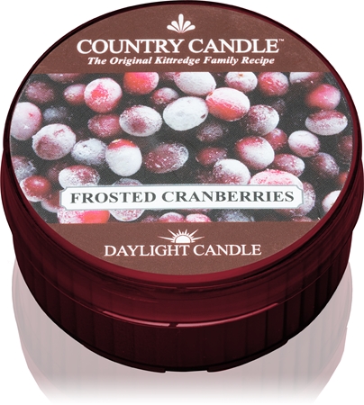 Country Candle Frosted Cranberries teamécses