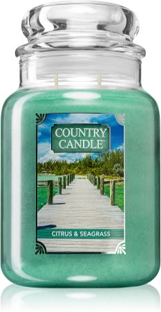 Country Candle Citrus & Seagrass vonná sviečka