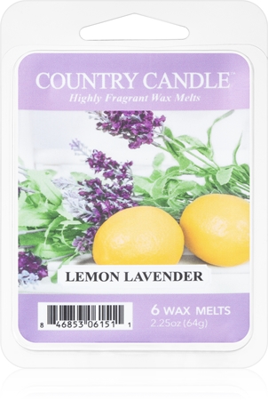 Country Candle Lemon Lavender tartelette en cire