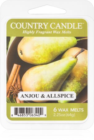 Country Candle Anjou & Allspice vosak za aroma lampu
