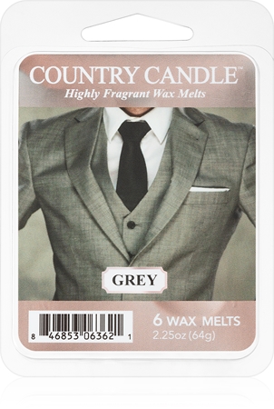 Country Candle Grey tartelette en cire