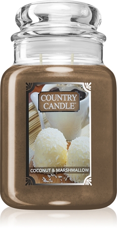 Country Candle Coconut & Marshmallow bougie parfumée