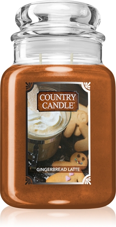 Country Candle Gingerbread Latte vonná svíčka