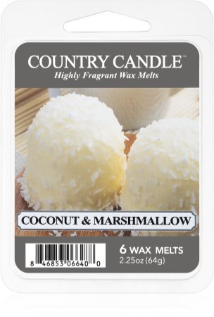 Country Candle Coconut & Marshmallow wosk zapachowy