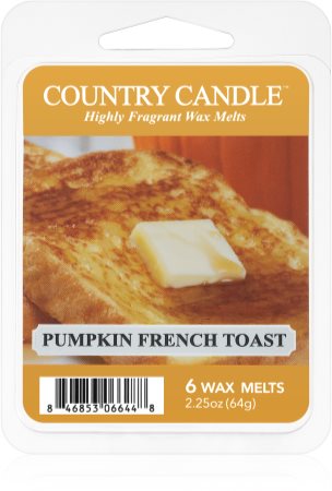 Country Candle Pumpkin French Toast illatos viasz aromalámpába