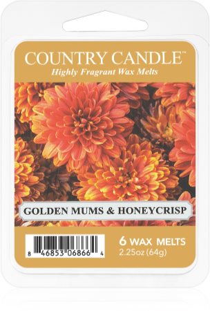 Country Candle Golden Mums & Honey Crisp vosk do aromalampy