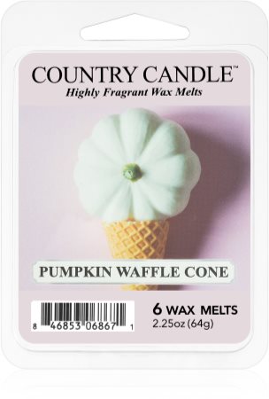 Country Candle Pumpkin Waffle Cone illatos viasz aromalámpába