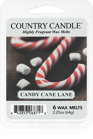 Country Candle Candy Cane Lane vosak za aroma lampu