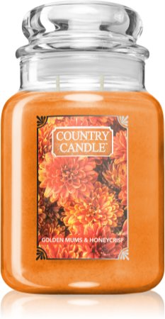 Country Candle Golden Mums & Honey Crisp mirisna svijeća