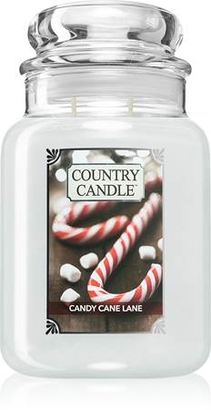 Country Candle Candy Cane Lane vonná svíčka