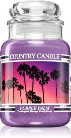 Country Candle Purple Palm Tuoksukynttilä