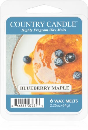 Country Candle Blueberry Maple vaxsmältning