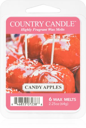 Country Candle Candy Apples vosak za aroma lampu