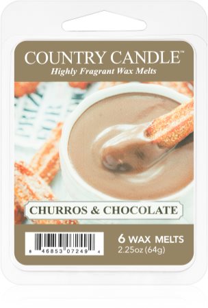 Country Candle Churros & Chocolate vosak za aroma lampu