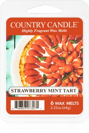 Country Candle Strawberry Mint Tart vosak za aroma lampu