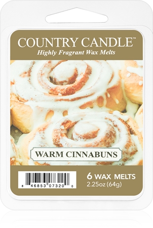 Country Candle Warm Cinnabuns vosak za aroma lampu