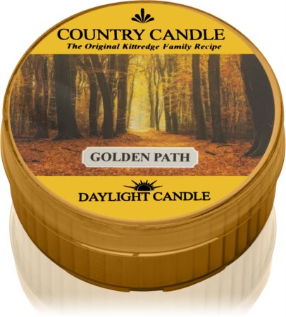 Country Candle Golden Path vela do chá