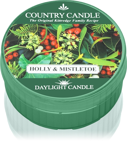 Country Candle Holly & Mistletoe чаена свещ