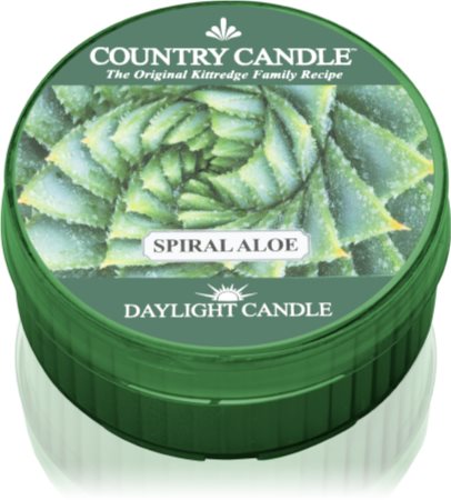 Country Candle Spiral Aloe čajna svijeća