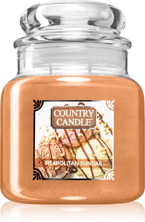 Country Candle Neapolitan Sundae vonná svíčka