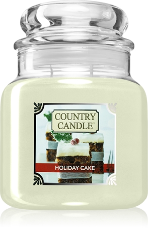 Country Candle Holiday Cake scented candle