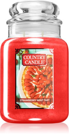 Country Candle Strawberry Mint Tart mirisna svijeća