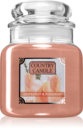 Country Candle Grapefruit & Rosemary duftlys