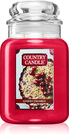 Country Candle Cherry Crumble vonná svíčka