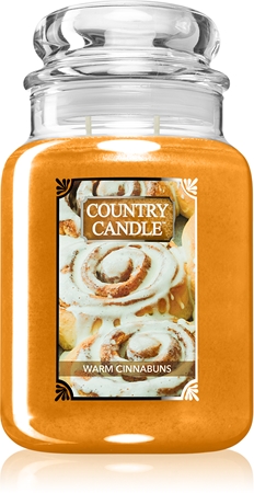 Country Candle Warm Cinnabuns vonná svíčka