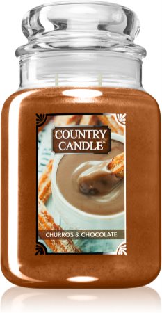 Country Candle Churros & Chocolate bougie parfumée