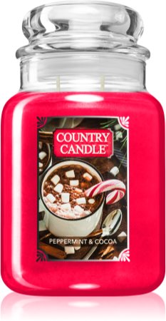 Country Candle Peppermint & Cocoa mirisna svijeća