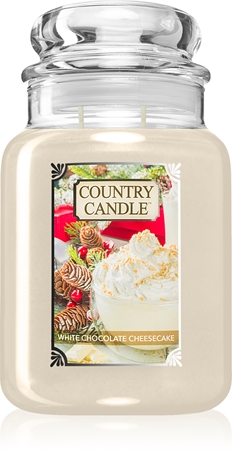 Country Candle White Chocolate Cheesecake vonná svíčka
