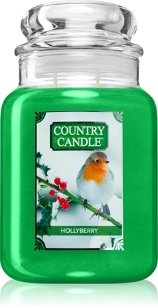 Country Candle Hollyberry scented candle