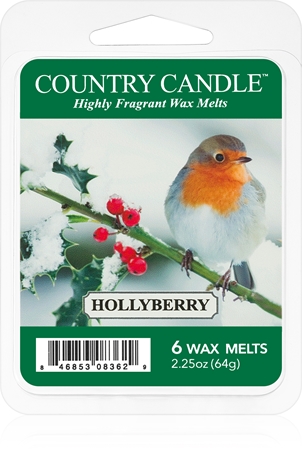 Country Candle Hollyberry ceară pentru aromatizator