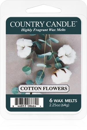 Country Candle Cotton Flowers vosk do aromalampy