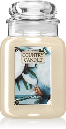 Country Candle Tropical Spa αρωματικό κερί