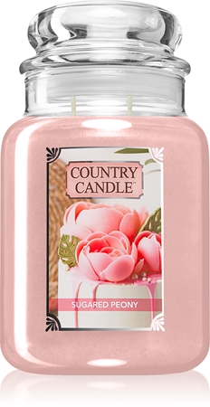 Country Candle Sugared Peony vonná svíčka