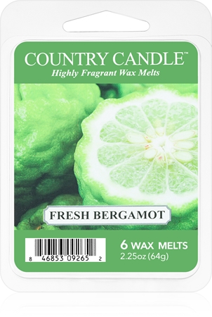 Country Candle Fresh Bergamot vosk do aromalampy