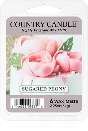 Country Candle Sugared Peony vosk do aromalampy