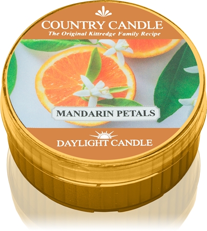 Country Candle Mandarin Petals duft-Teelicht