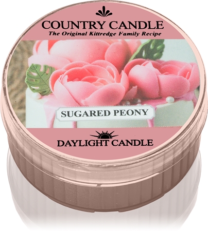 Country Candle Sugared Peony Teelicht