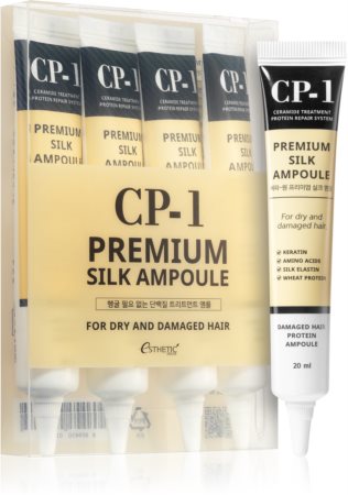CP-1 Premium Silk Aplicarea jeturilor de refacere pentru ingrijire pentru păr uscat și deteriorat