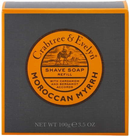 Crabtree & Evelyn Moroccan Myrrh mydło do golenia napełnienie