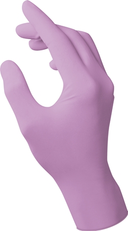 Cranberry Cerise Pink rękawiczki nitrylowe bezpudrowe