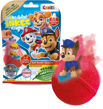 Craze INKEE Paw Patrol Badebombe