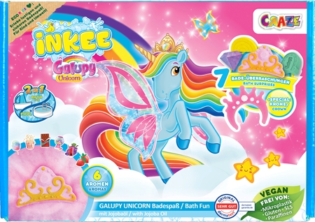 Craze INKEE Galupy Unicorn набір для вани для дітей